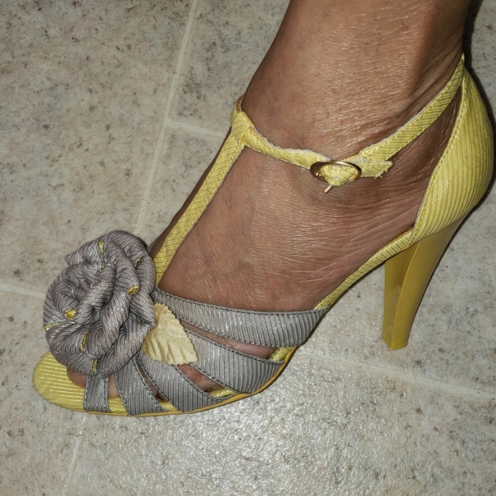 Poetic License T Strap peep toe NWOT shoes